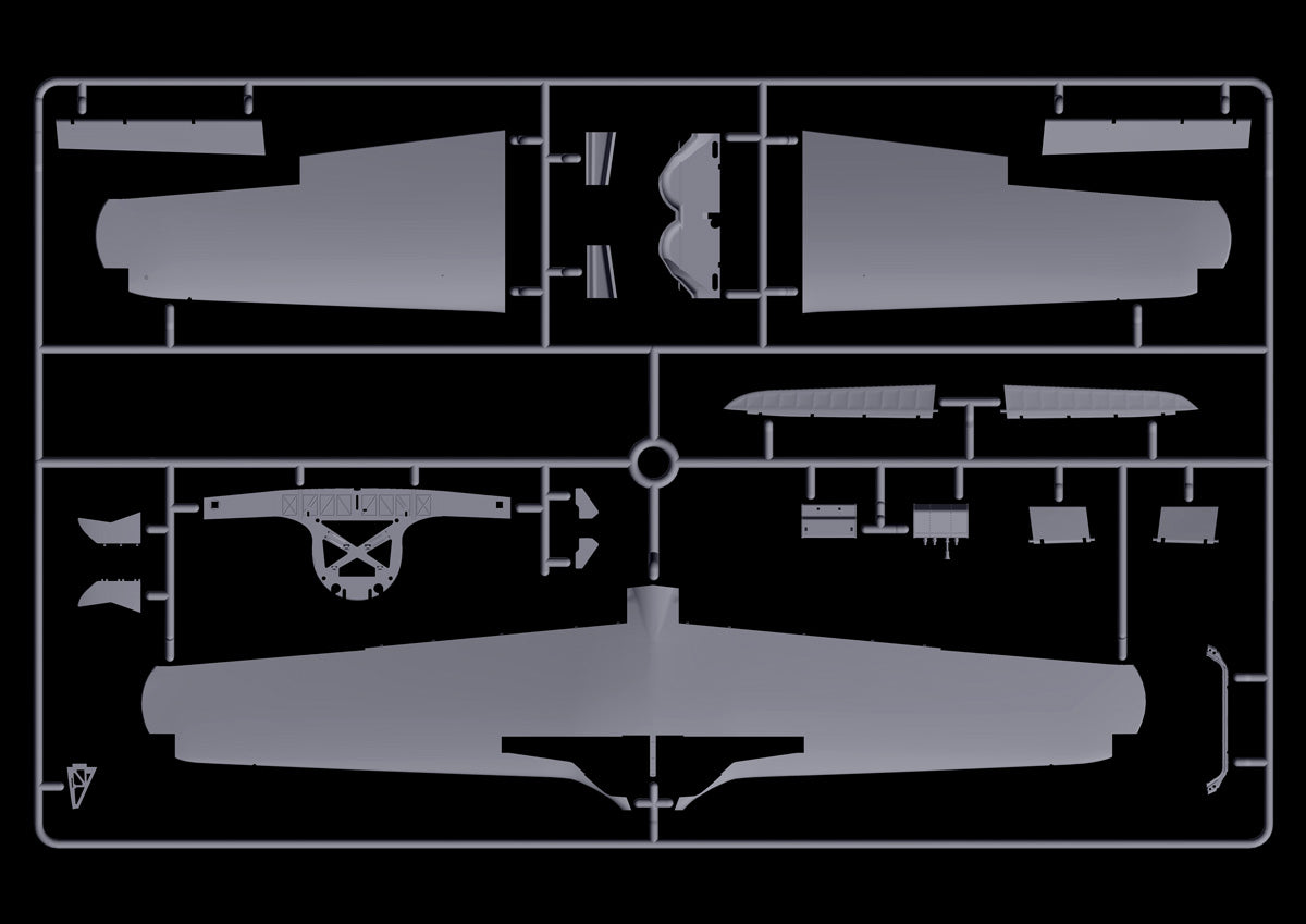 Italeri 1/32 Macchi MC.200 Saetta Aircraft model Kit 2516