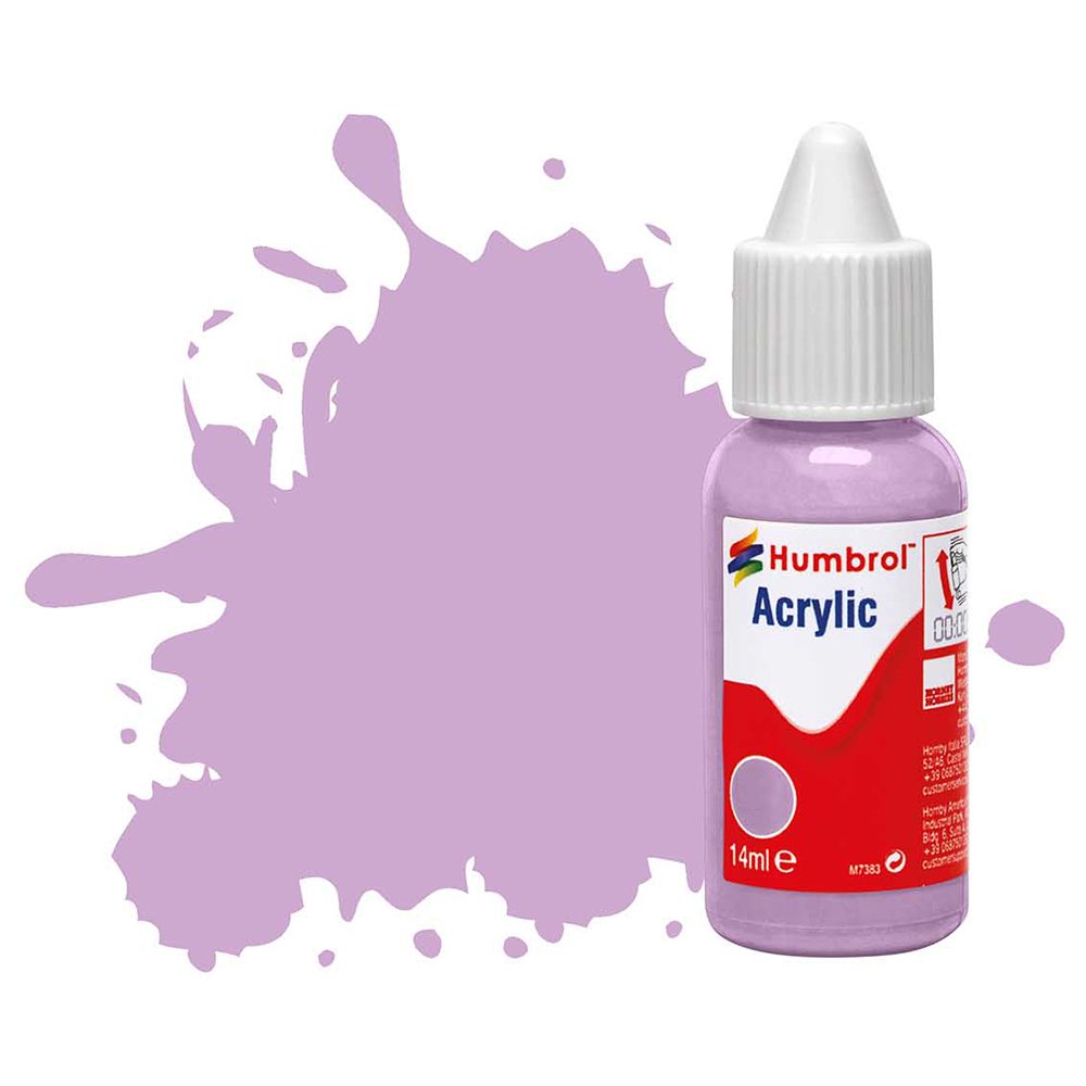 HUMBROL Acrylic Dropper Bottle Model Paint 14ml ALL COLOURS Matt Gloss Satin Airfix