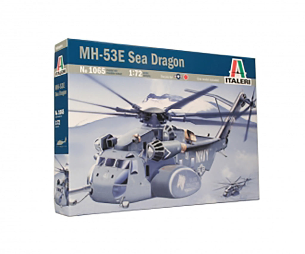 Italeri 1/72 MH-53 E SEA DRAGON Helicopter Scale Model Kit 1065
