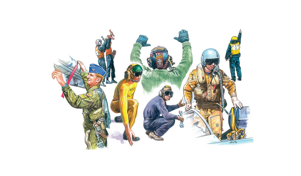 NATO PILOTS AND GROUND CREW