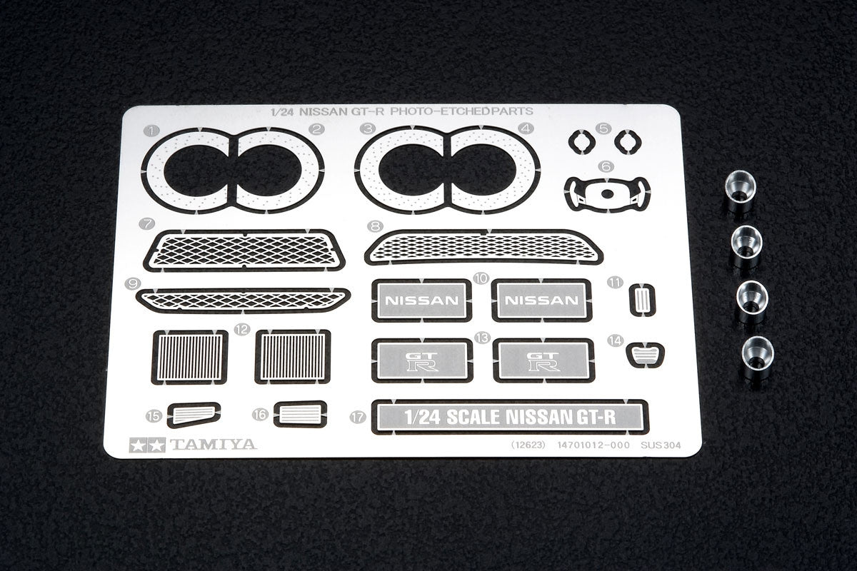Nissan GT-R Photo Etched Parts