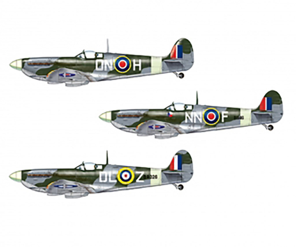 Italeri 1/72 RAF SPITFIRE Mk.VI Scale Model Plane Kit 1307*