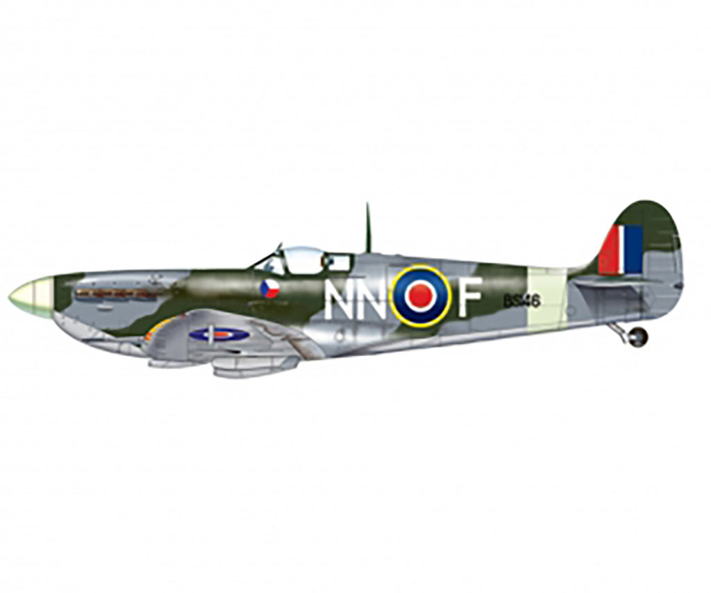 Italeri 1/72 RAF SPITFIRE Mk.VI Scale Model Plane Kit 1307*