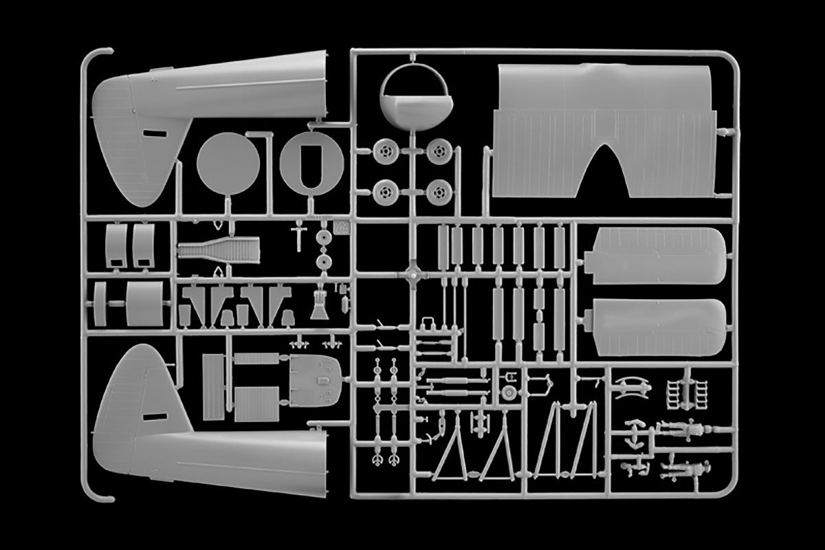 Italeri 1/72 RAF AS.51 HORSA Mk.I/II & British Paratroopers Plane & Figures 1356 *