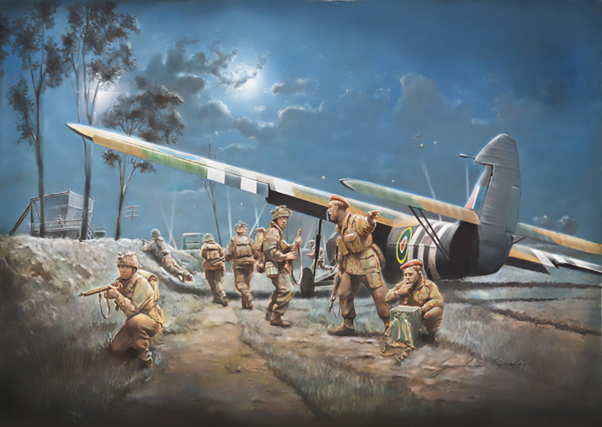 Italeri 1/72 RAF AS.51 HORSA Mk.I/II & British Paratroopers Plane & Figures 1356 *