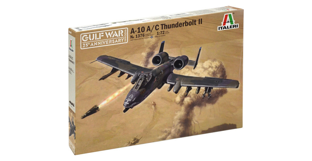 Italeri 1/72 A-10 GULF WAR Fighter Plane Scale model kit 1376