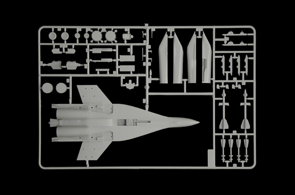 Italeri 1/72 MIG 29A FULCRUM Fighter Jet Scale Model Kit 1377