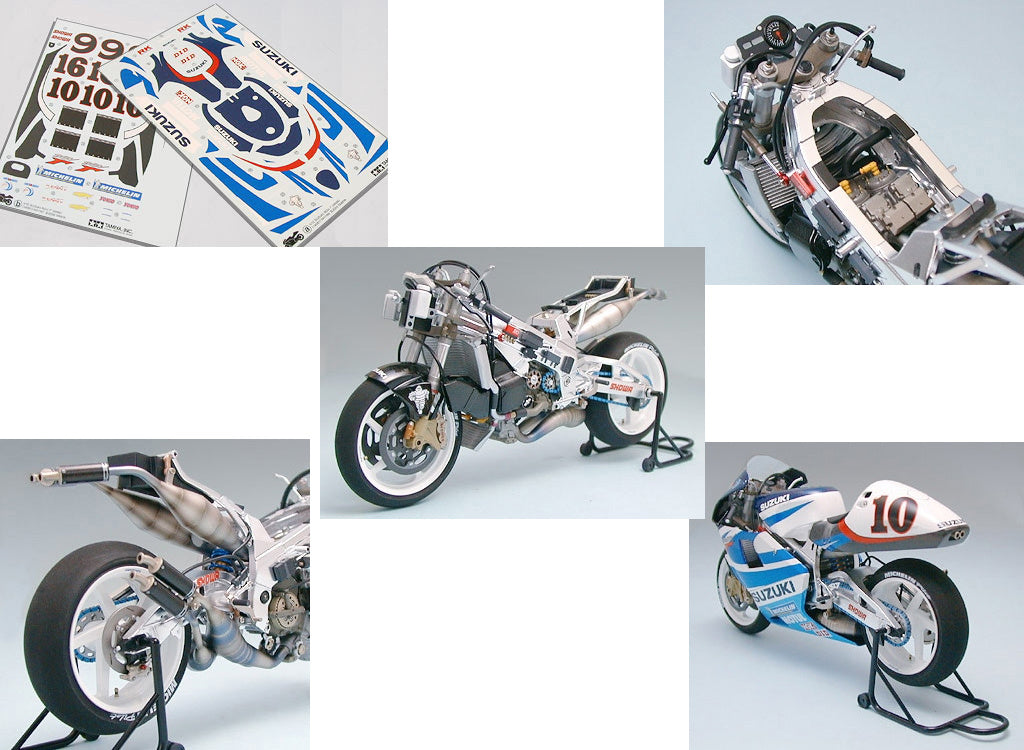 Tamiya 1/12 Suzuki RGV-1 XR89 Scale Model Motorbike Kit 14081