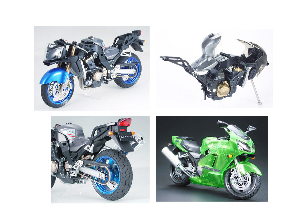 Tamiya 1/12  Kawasaki Ninja ZX-12R Scale model Motorbike Kit 14084