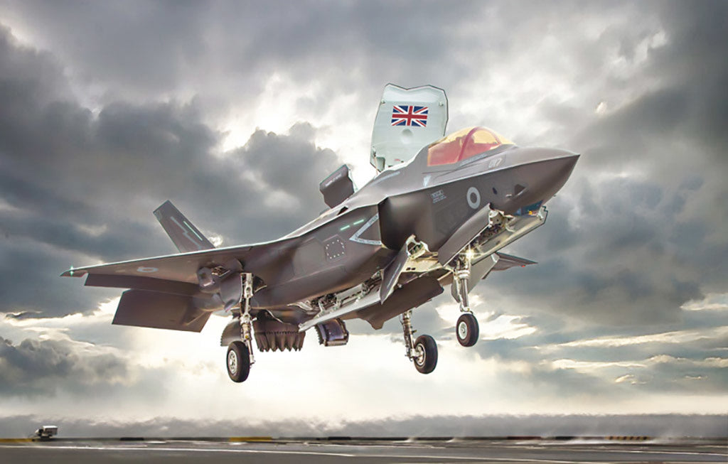 Italeri 1/72 RAF F-35B Lightning II Fighter Jet Scale Model 1425*