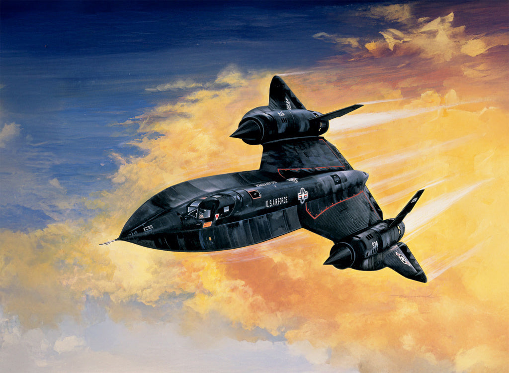 Italeri 1/72 SR-71 BLACKBIRD with DRONE Scale model Kit 0145