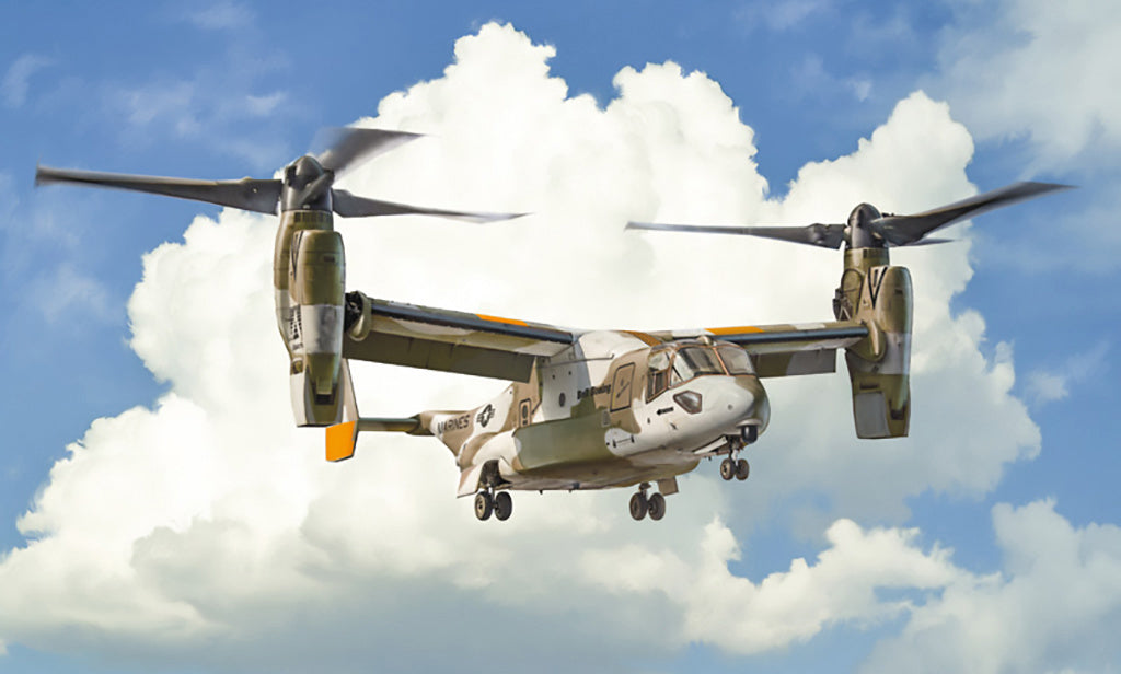 Italeri 1/72 V-22A Osprey Scale Model Kit 1463