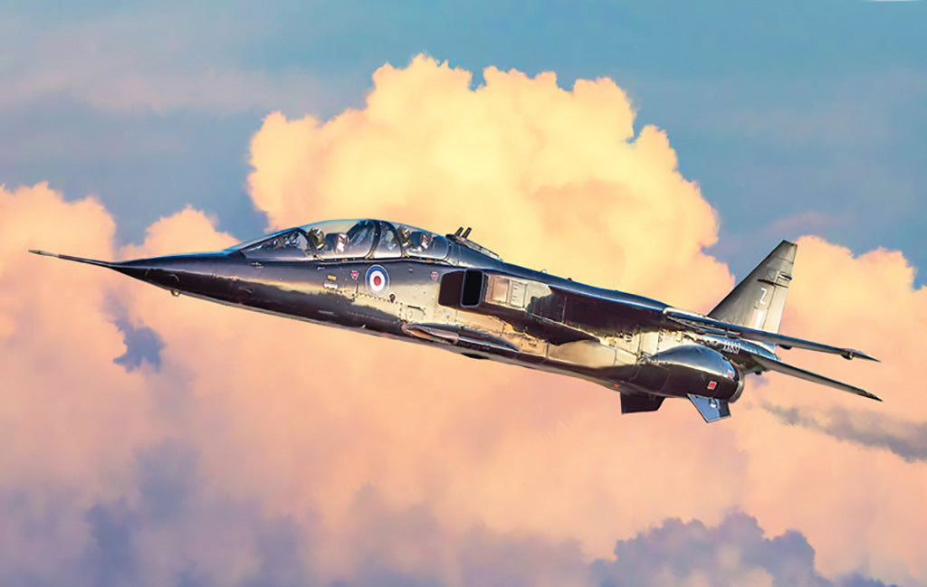 Italeri 1/72 RAF Jaguar T.2 Trainer Fighter Plane Scale Model Kit 1470 *