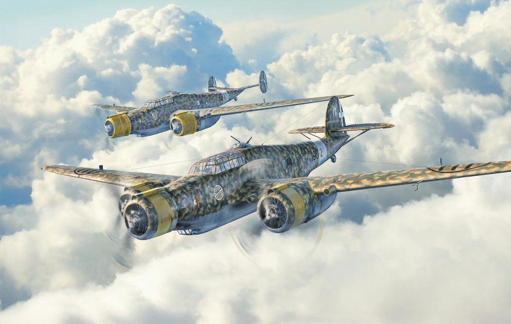 Italeri NEW MOLD  CANT Z.1007 Alcione Bomber single / twin finned 1/72 Model Aircraft Kit 1479
