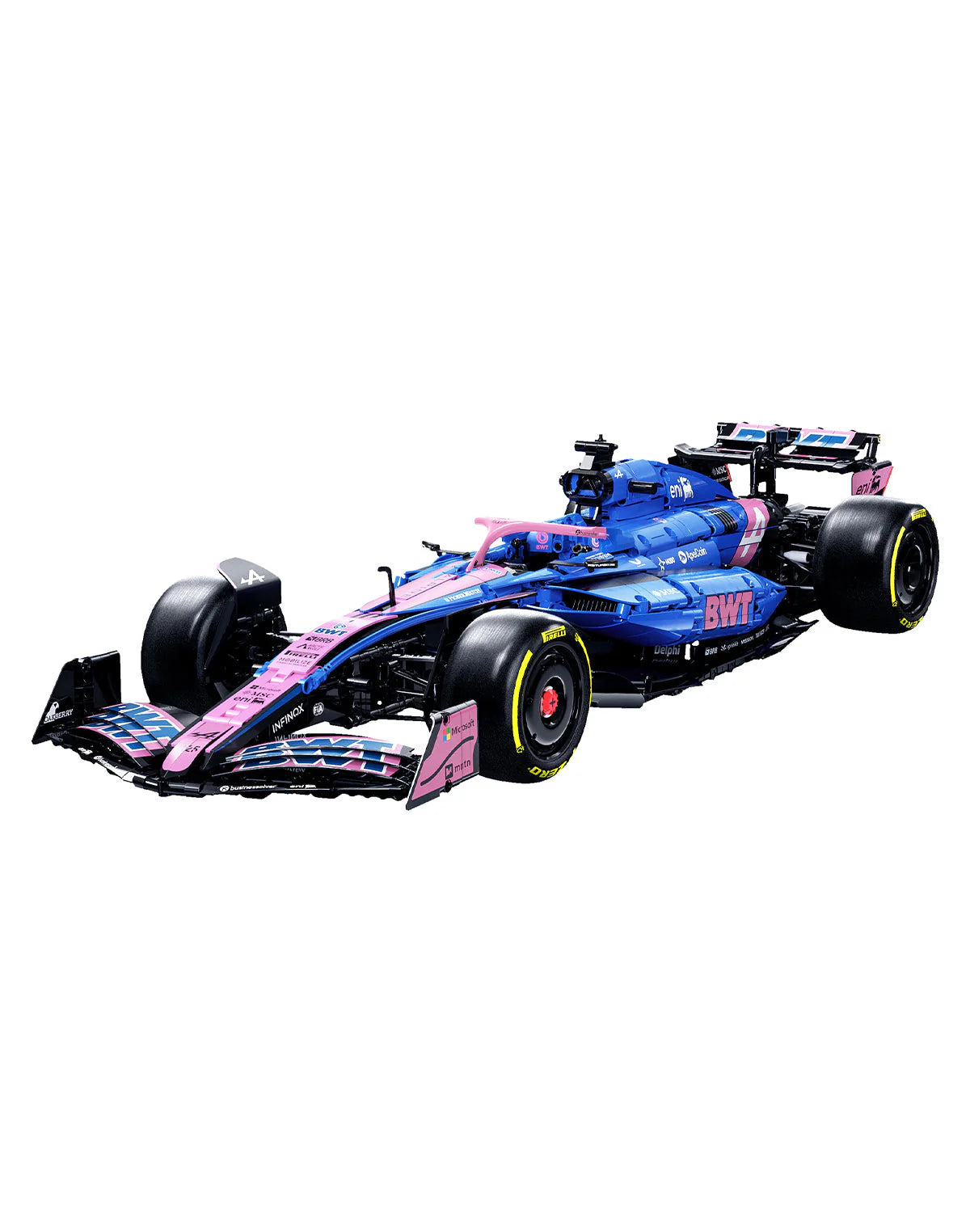 CaDA 1:8 BWT Alpine F1 Team A525 Racing Car 2173 pcs C64012W