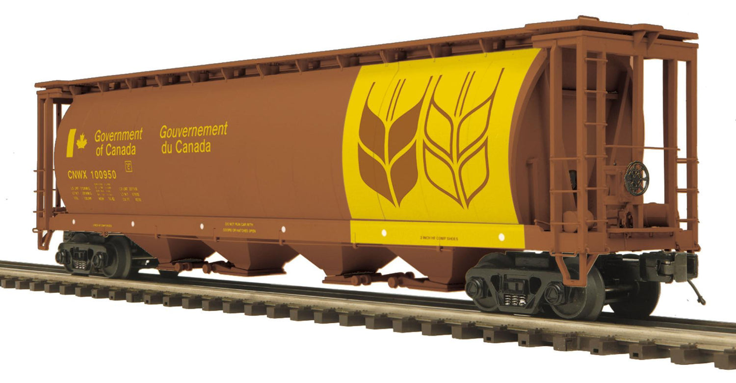 Canadian Wheat N Scale Premier 100 Ton Hopper Car