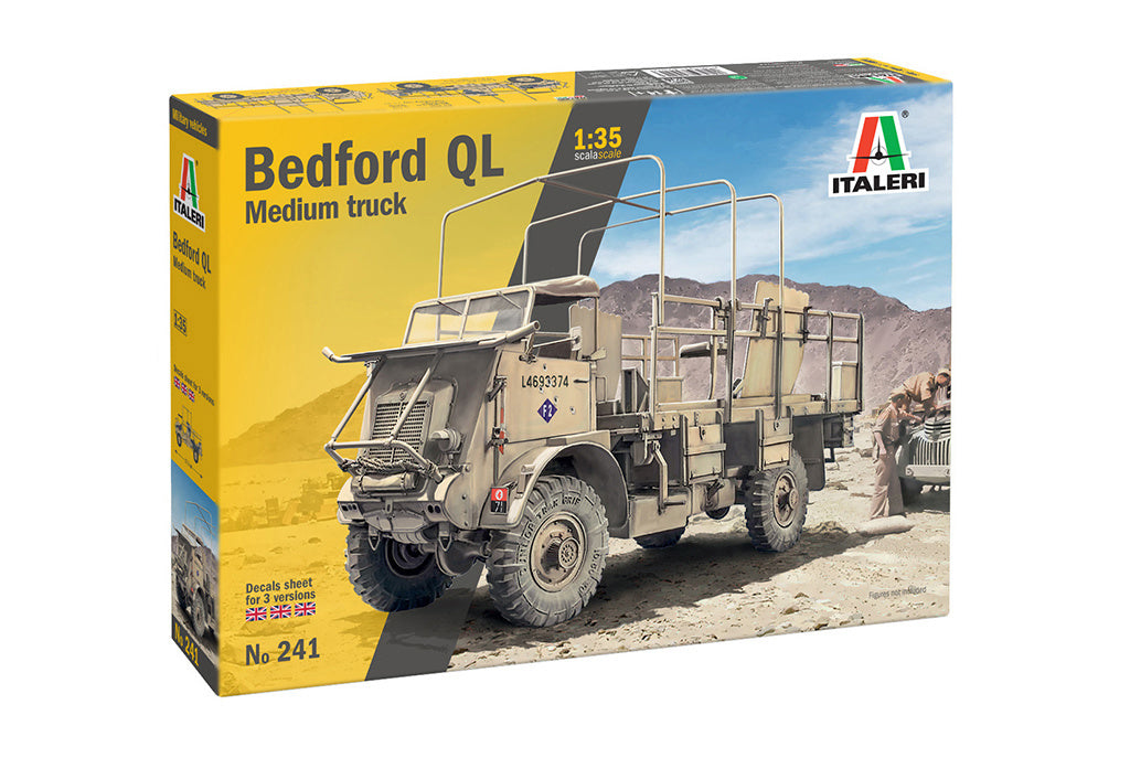 Italeri Bedford QL Truck 1/35 Scale Military Model Kit