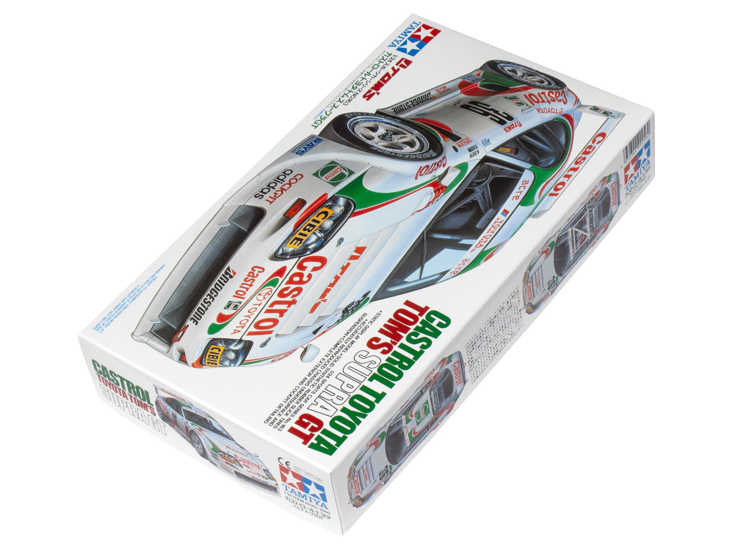 Tamiya 1/24 Castrol Toyota Tom's Supra GT Model Car Kit 24163