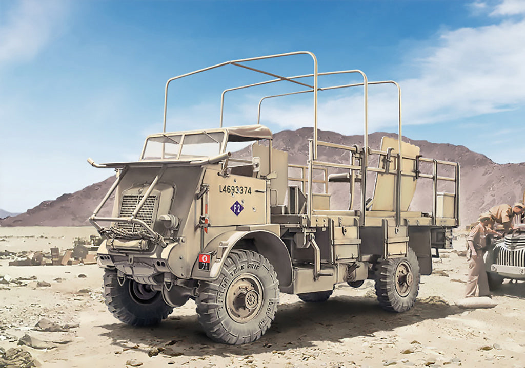 Italeri Bedford QL Truck 1/35 Scale Military Model Kit