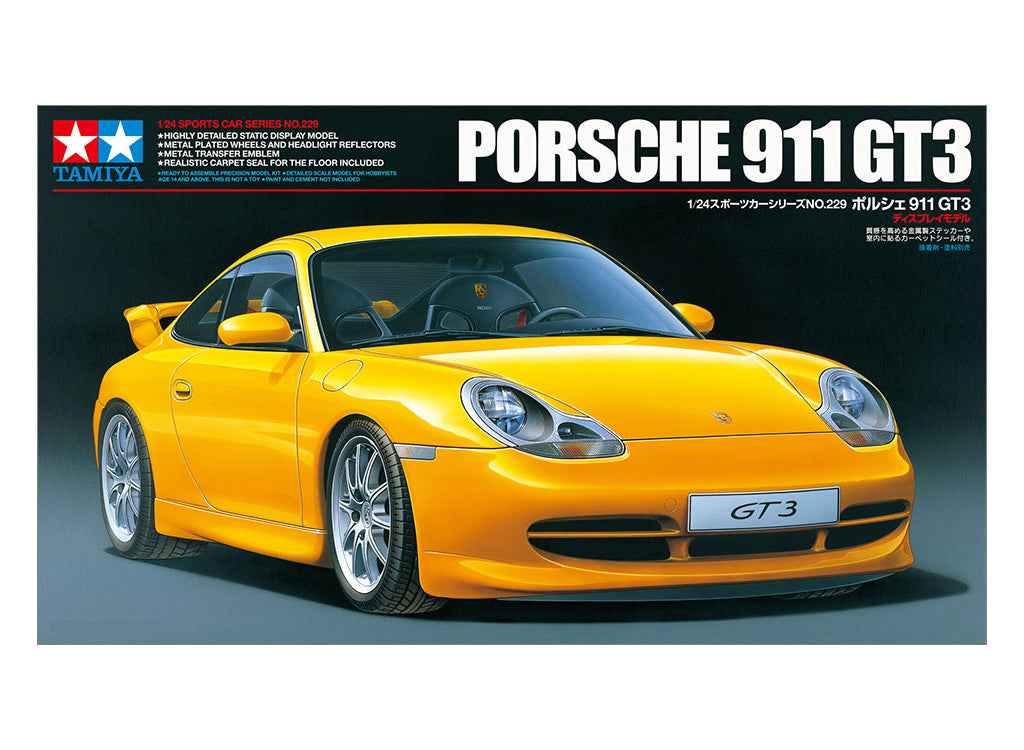 Tamiya 1/24 Porsche 911 GT3 Scale Model kit 24299