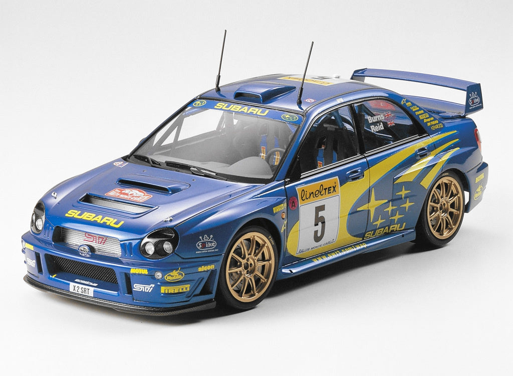 Tamiya 1/24 Subaru Impreza WRC 2001 Scale Model Rally Car Kit 24240
