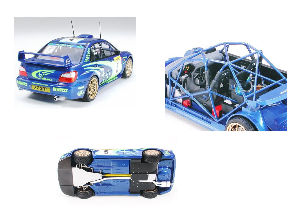 Tamiya 1/24 Subaru Impreza WRC 2001 Scale Model Rally Car Kit 24240