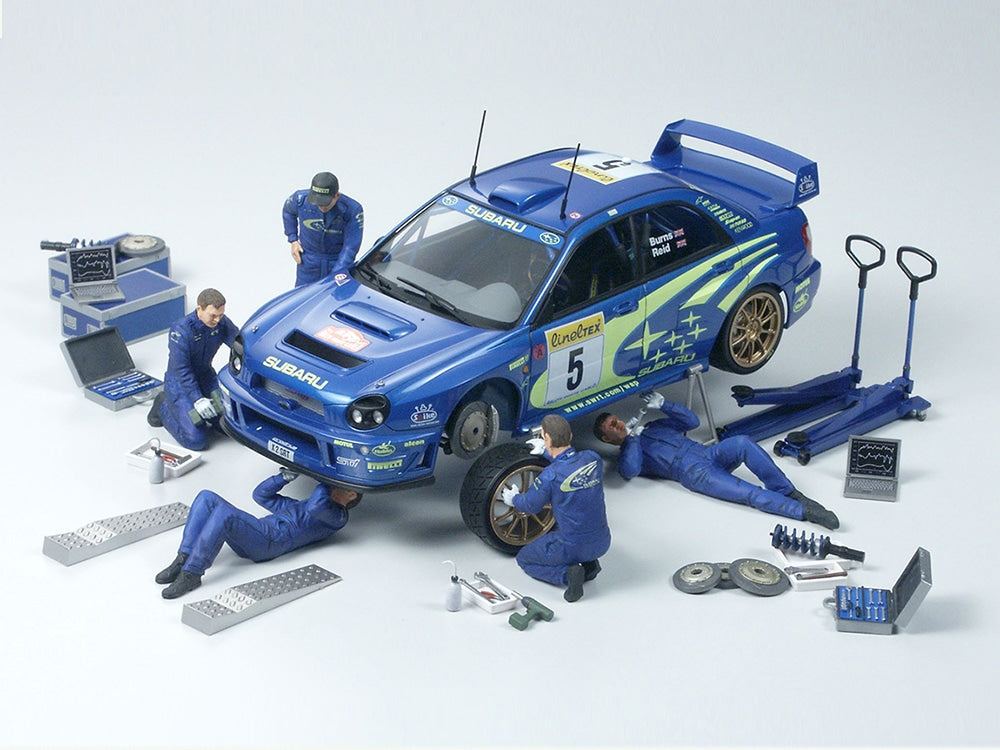 Tamiya 1/24 RALLY MECHANICS SET Figures Model Kit 24266