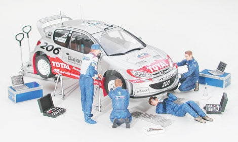 Tamiya 1/24 RALLY MECHANICS SET Figures Model Kit 24266
