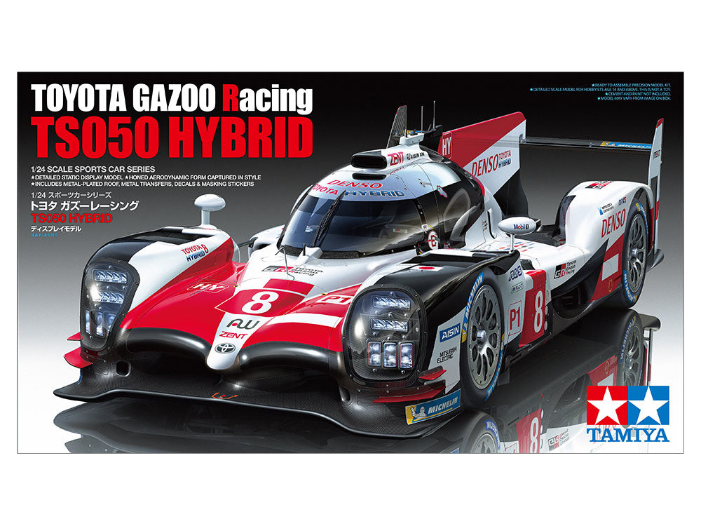 Tamiya 1/24 Toyota Gazoo Racing TS050 Hybrid Scale Model Car Kit 24349