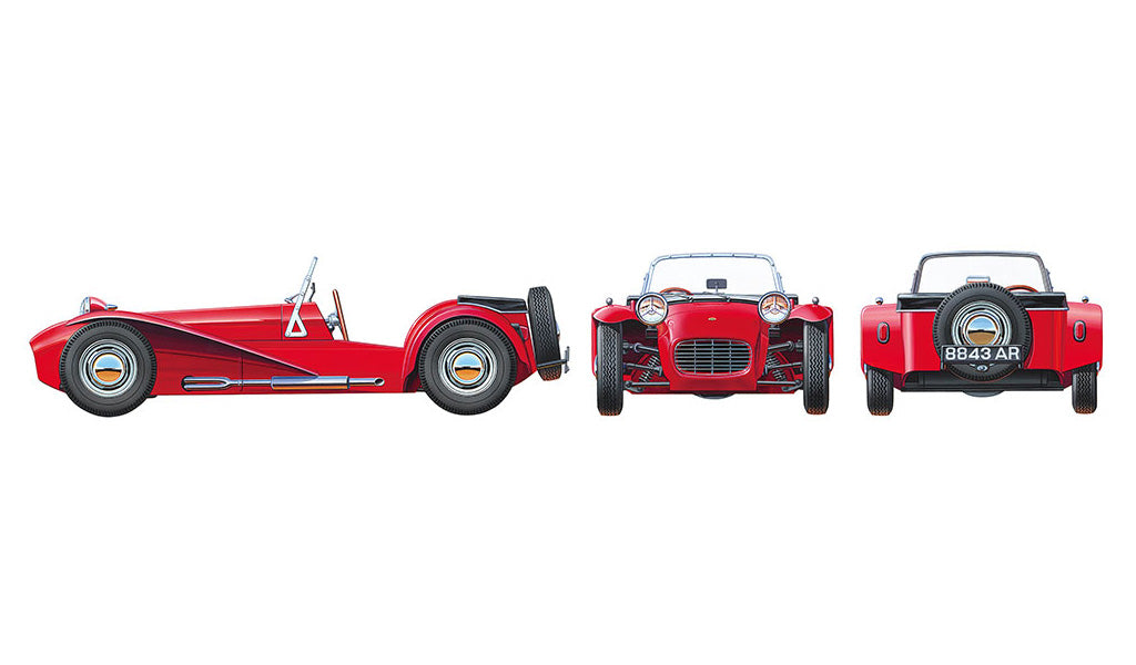 Tamiya 1/24 Lotus Super 7 Series II Scale model Car kit 24357