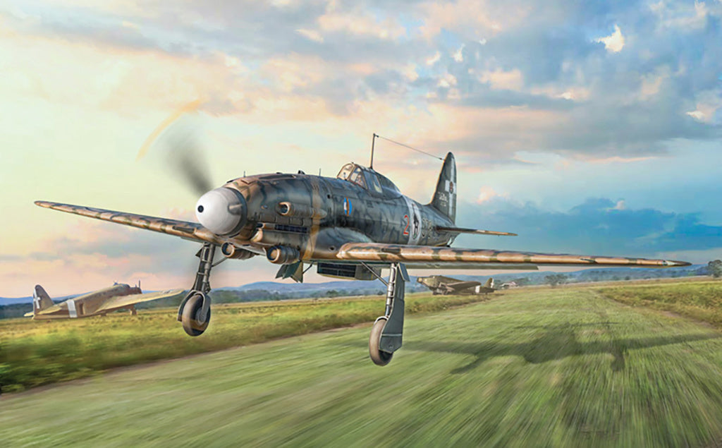Italeri 1/32 Macchi MC.205 “Veltro” Aircraft Scale Model Kit 2519