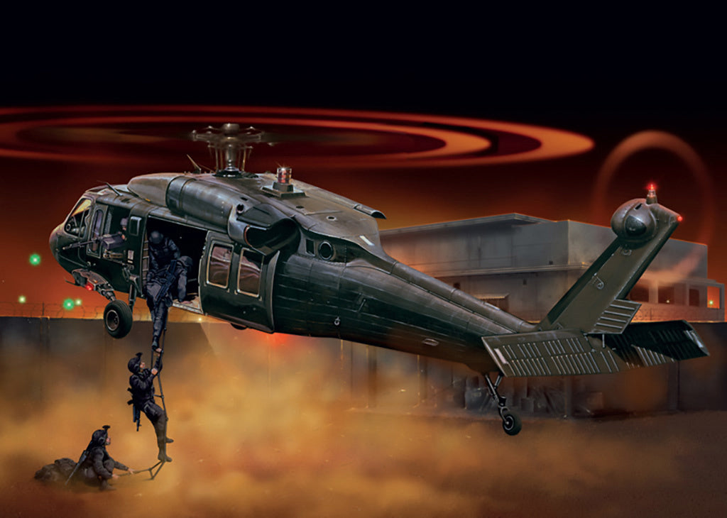 Italeri 1/48 UH-60/MH-60  BLACK HAWK "NIGHT RAID" Helicopter 2706