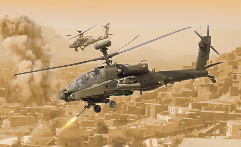 British Army Air Corps AH-64D APACHE LONGBOW 1/48