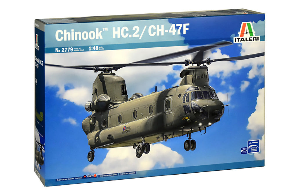 Italeri 1/48 Helicopter RAF CH-47D Chinook  Military Model Kit 2779