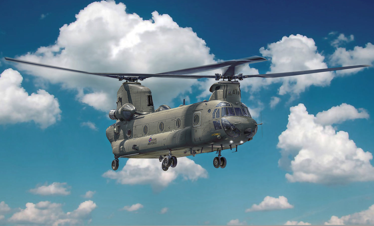 Italeri 1/48 Helicopter RAF CH-47D Chinook  Military Model Kit 2779