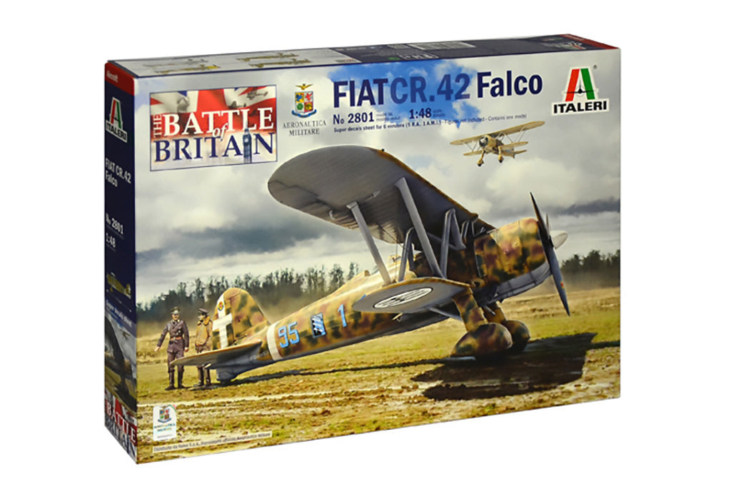 Italeri 1/4 CR 42 Falco Battle of Britain 80th Anniversary Scale Aircraft Model 2801