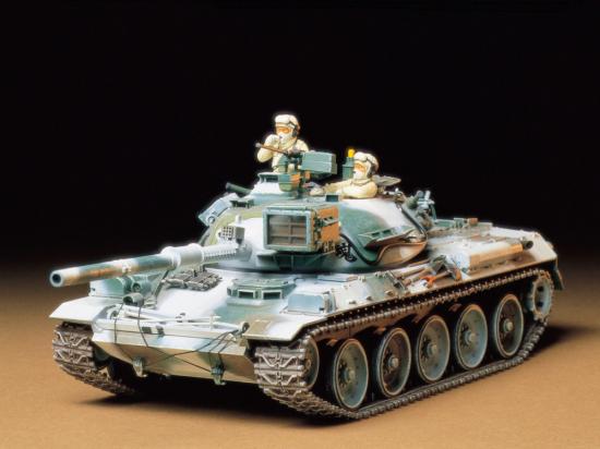 Tamiya 1/35 Type 74 Tank Winter Version  military model 35168