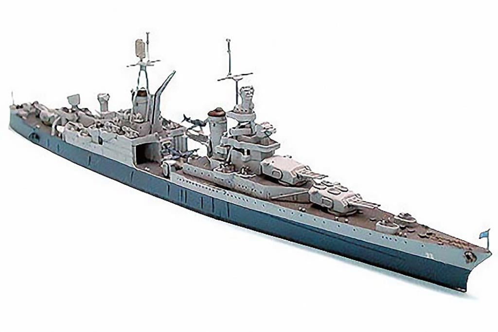 Tamiya 1/700 U.S. NAVY CA-35 INDIANAPOLIS Ship Scale model 31804