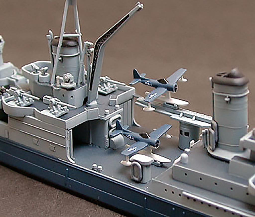Tamiya 1/700 U.S. NAVY CA-35 INDIANAPOLIS Ship Scale model 31804