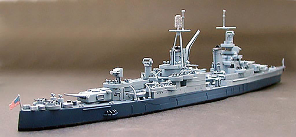 Tamiya 1/700 U.S. NAVY CA-35 INDIANAPOLIS Ship Scale model 31804