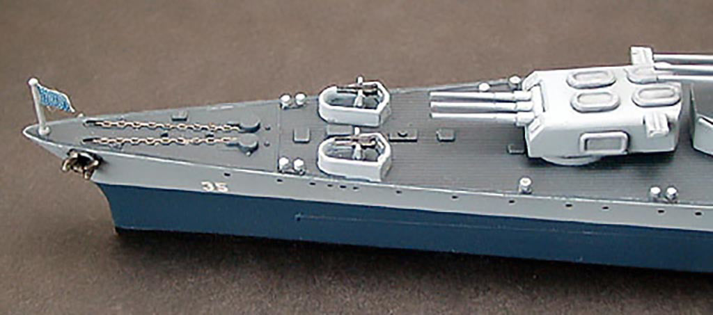 Tamiya 1/700 U.S. NAVY CA-35 INDIANAPOLIS Ship Scale model 31804