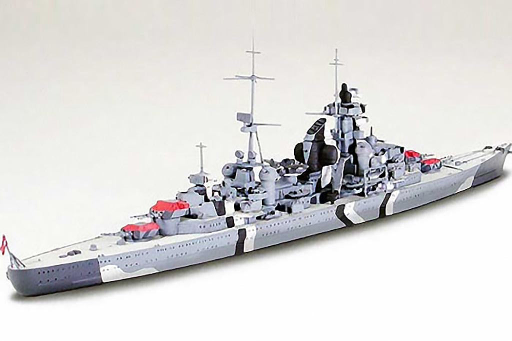Tamiya 1/700 PRINZ EUGEN GER HEAVY CRUISER Model kit 31805