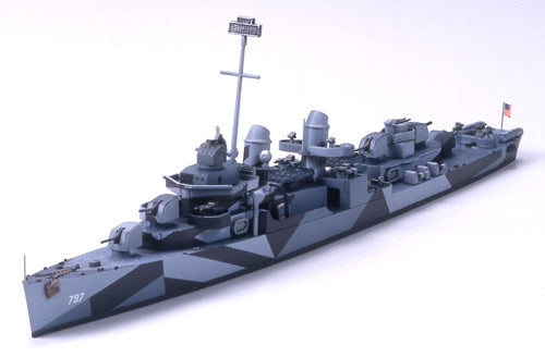 TAMIYA 31907 1/700 U.S. FLETCHER CLASS DESTROYER DD-797 CUSHING