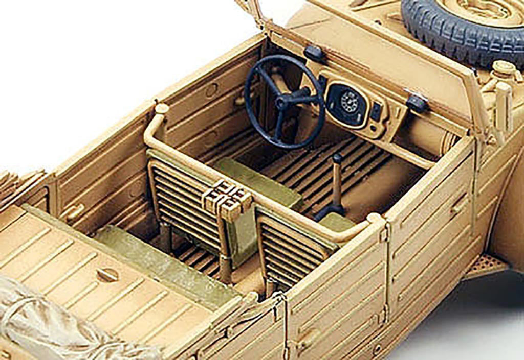 Tamiya 1/48 GERMAN KUBELWAGEN Military Car Scale Model Kit