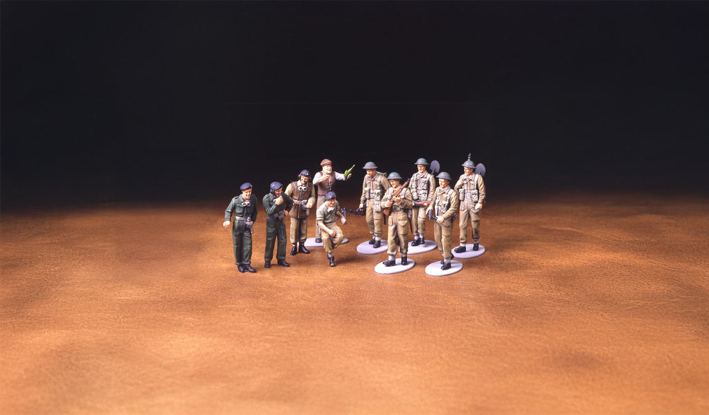 Tamiya 1/48 British Infantry Set Scale Model Figures Set 32526