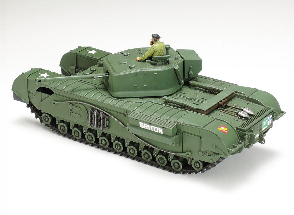 Tamiya 1/48 British Churchill Mk.VII Crocodile Tank Scale Model kit 32594