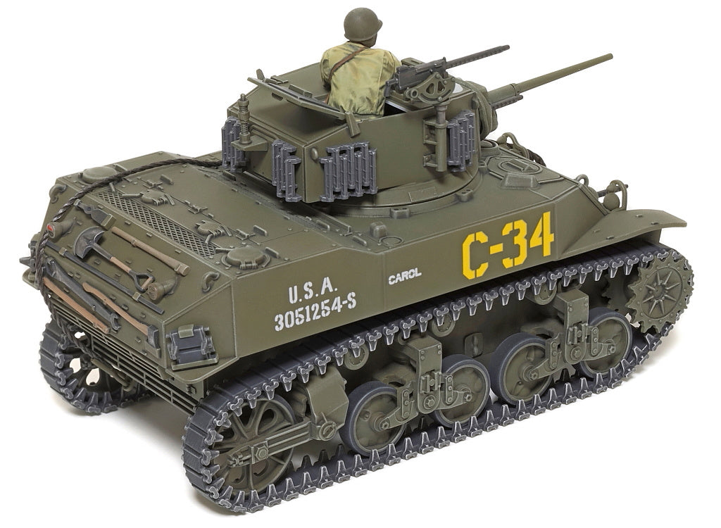Tamiya 1/48 M5A1 Stuart Tank Scale Model Kit 32606