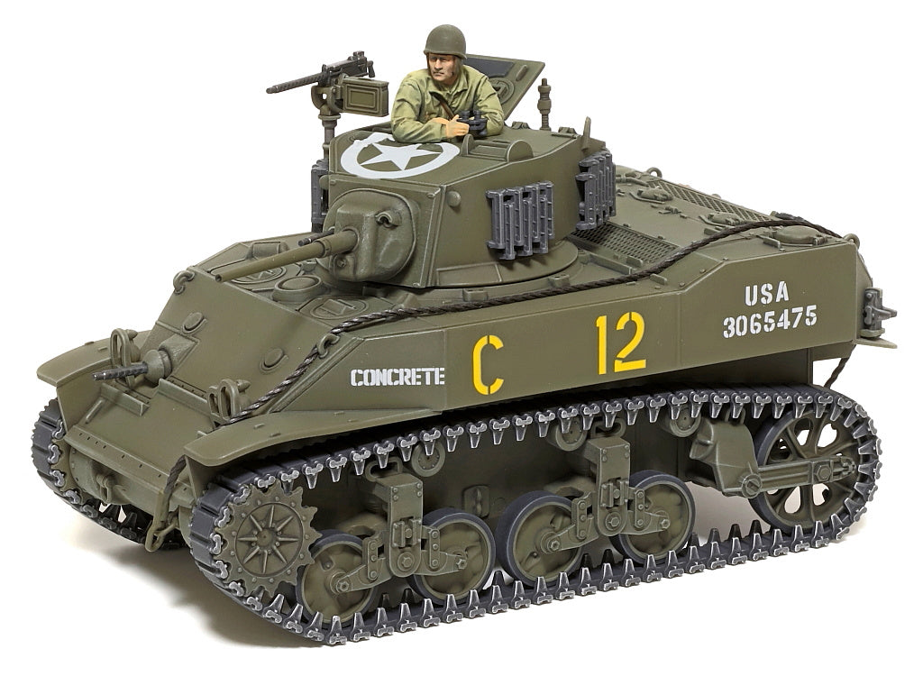 Tamiya 1/48 M5A1 Stuart Tank Scale Model Kit 32606