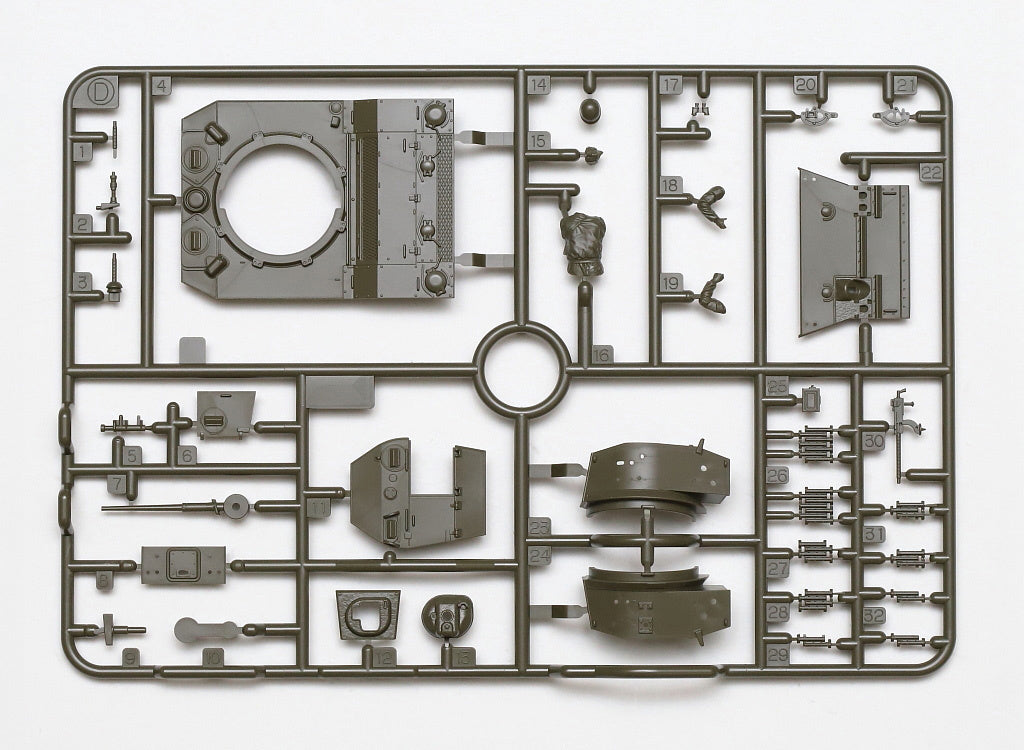 Tamiya 1/48 M5A1 Stuart Tank Scale Model Kit 32606