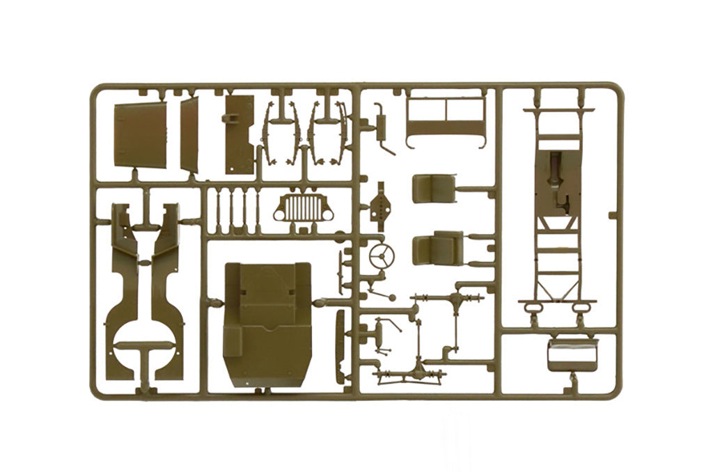 Italeri 1/35 1/4 TON. 4x4 AMBULANCE JEEP Military Scale model Kit 326